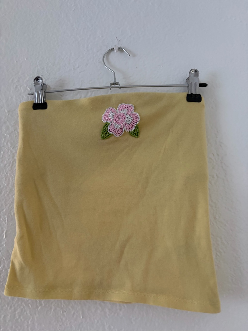 Derek heart Yellow Floral Top